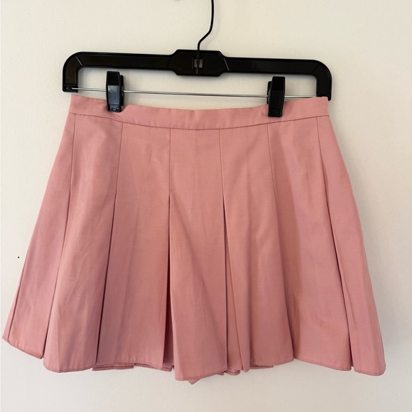 Amanda Uprichard Dixon Pleated Mini Skort - Picture 1 of 7